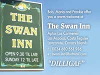 The Swan Inn Bar Costa Teguise, Lanzarote