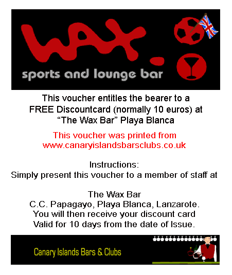 Wax Bar Voucher